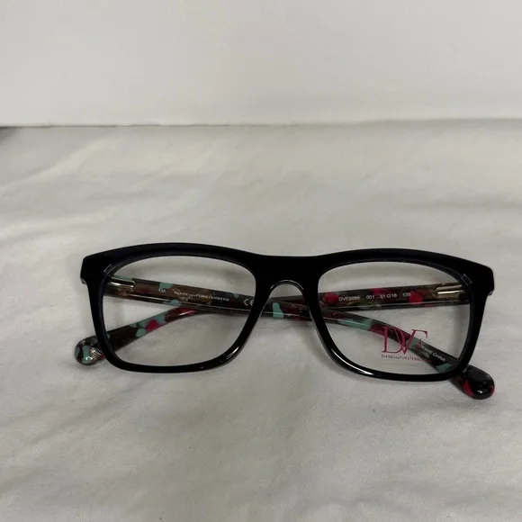 Diane Von Furstenberg Multicolor Patterned Glasses - Picture 9 of 9